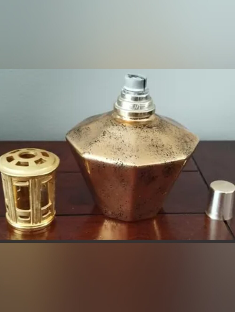 Rare Vintage French Berger Lamp Artoria Limoges Excellent Condition